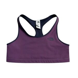 The North Face Women's Bounce B Gone‎ Reversible Sports Bra Purple Size XL